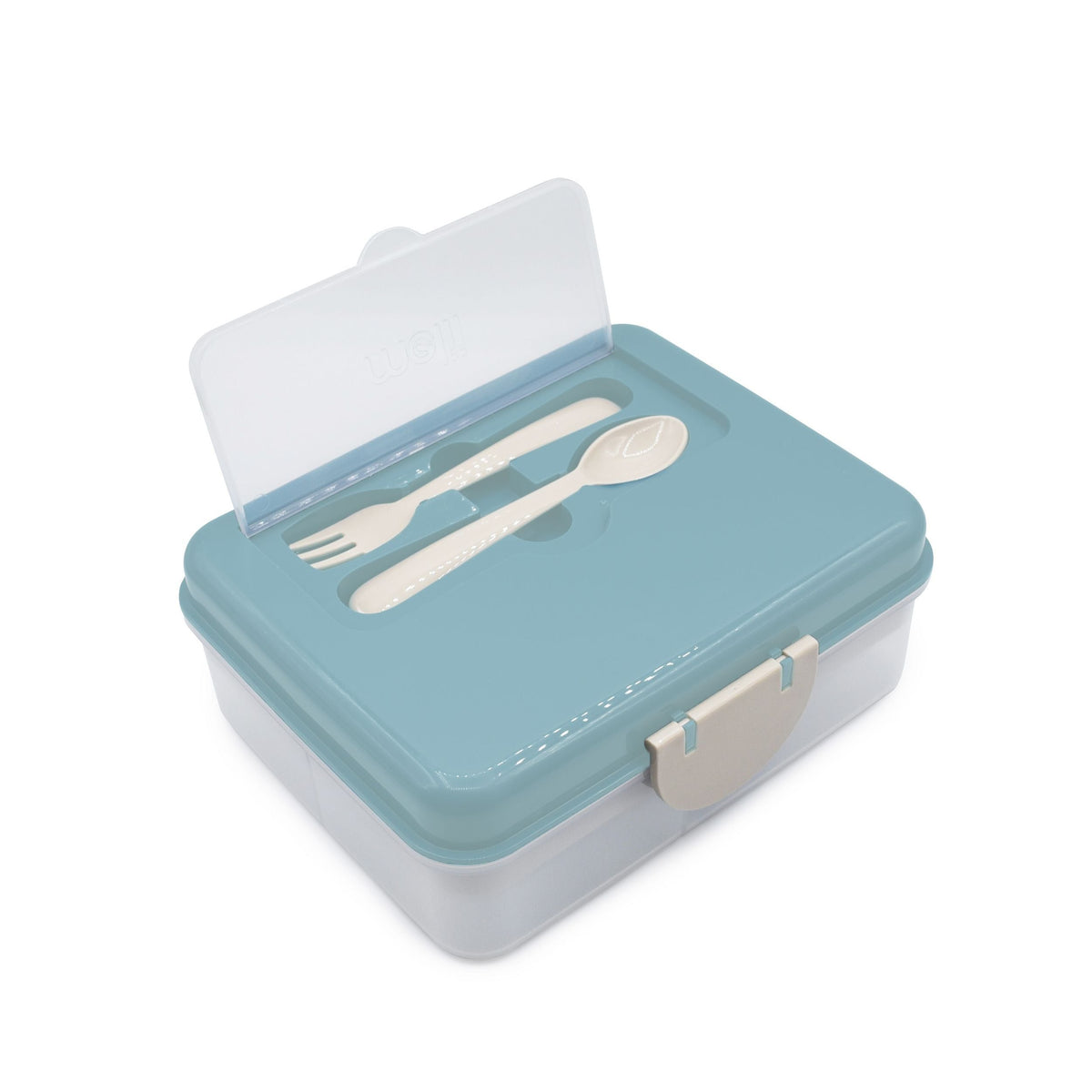 Two-Tiered Bento Food Storage Container, Sage Mint J1N5 - product image 1