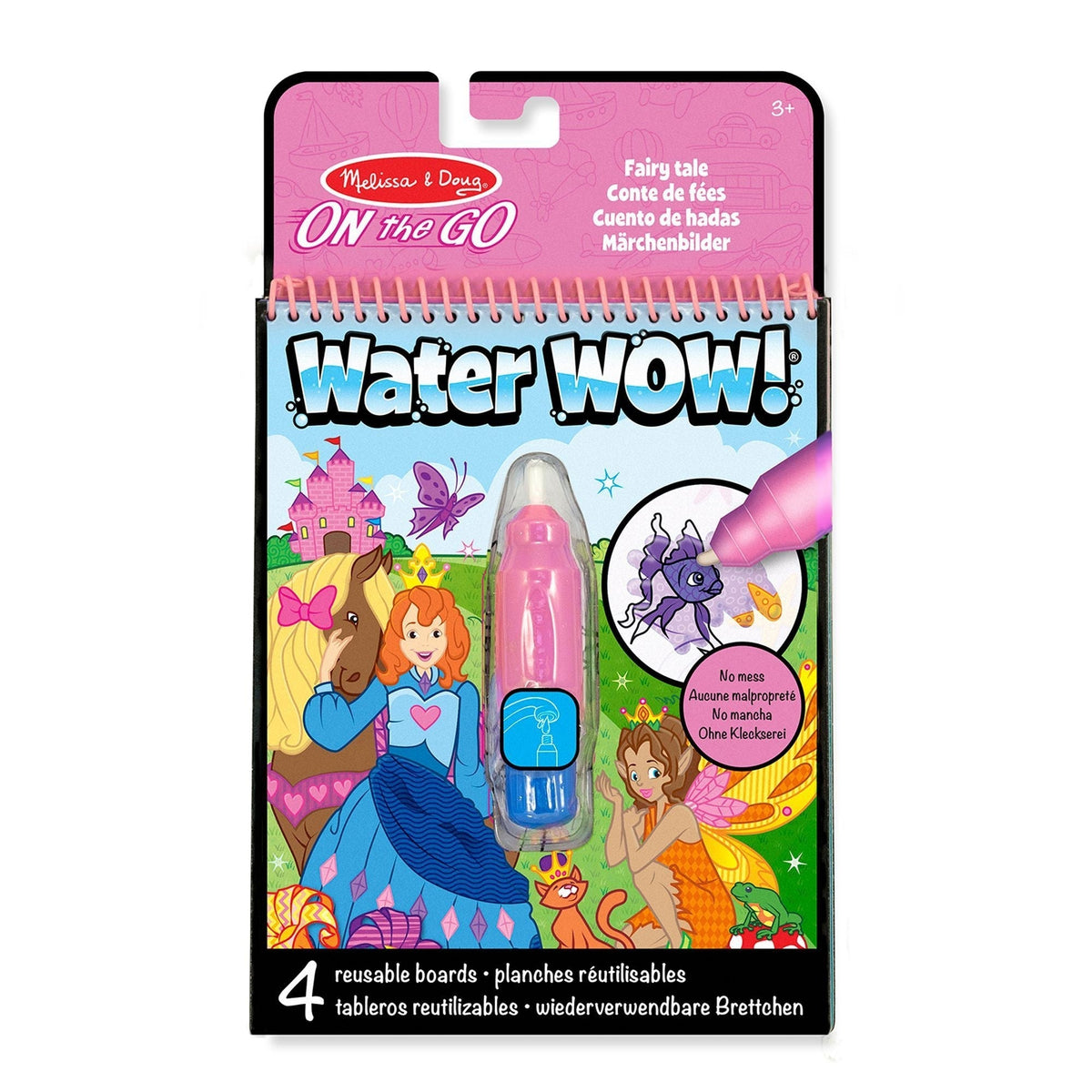 On the Go Water Wow! Reusable Water-Reveal Activity Pad - Fairy Tale F6V3 - product image 2