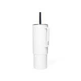 Stainless Steel Insulated All Day Straw Cup with Handle, White, 32-oz L8U9 - product image 1