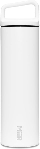 Wide Mouth Stainless Steel Insulated Travel Water Bottle, White, 20-oz A4X2 - product image 1