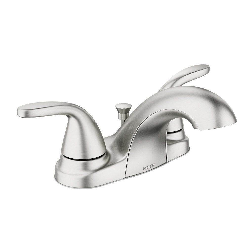 Adler Double Handle Bathroom Faucet, Spot Resist Brushed Nickel U8B0 - product image 1