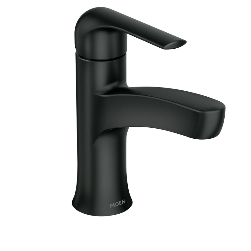 Tilson Single-Handle Matte Black Bathroom Lavatory/Bathroom Sink Faucet O9M1