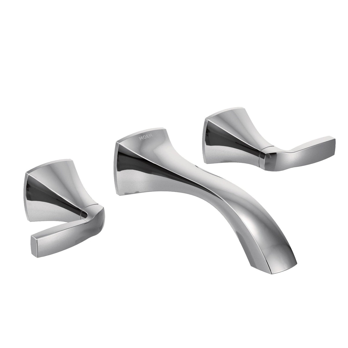 Voss Two-Handle Wall Mount Bathroom Faucet Trim Kit (Valve Required), Chrome V0K0 - product image 1