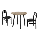 Specialties Dining Set, Taupe, 3-pc W4K4 - product image 1