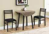 Specialties Dining Set, Taupe, 3-pc W4K4 - product image 6
