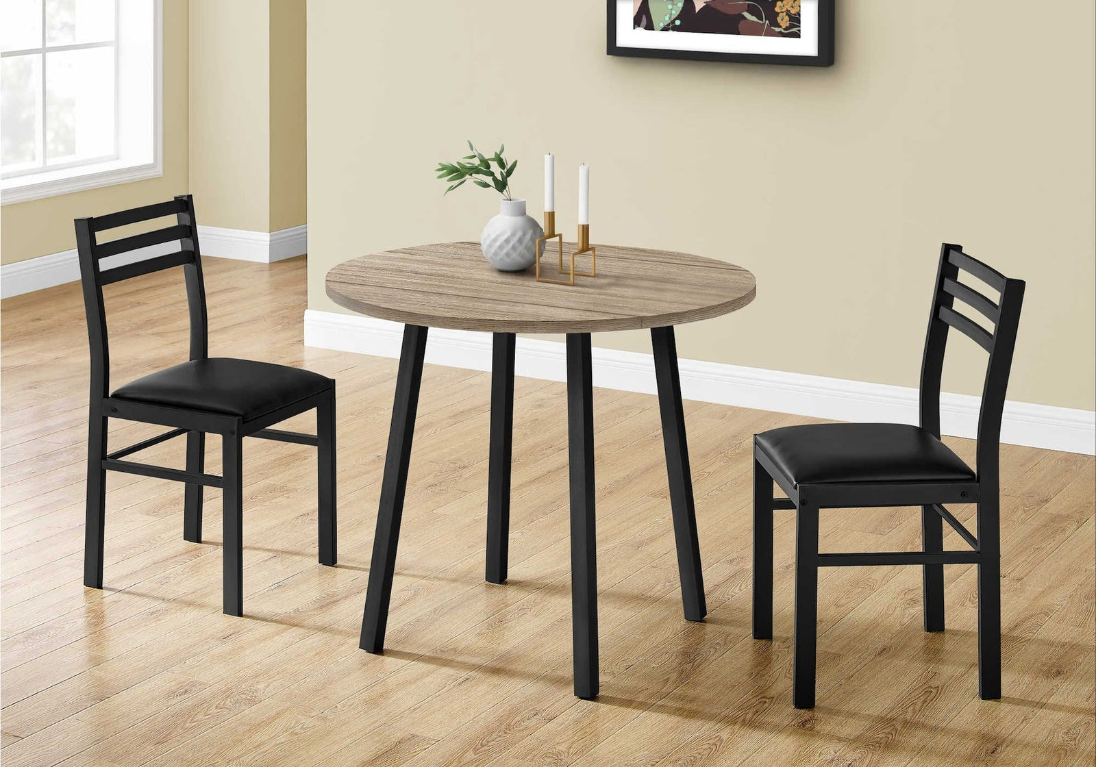 Specialties Dining Set, Taupe, 3-pc W4K4 - product image 7