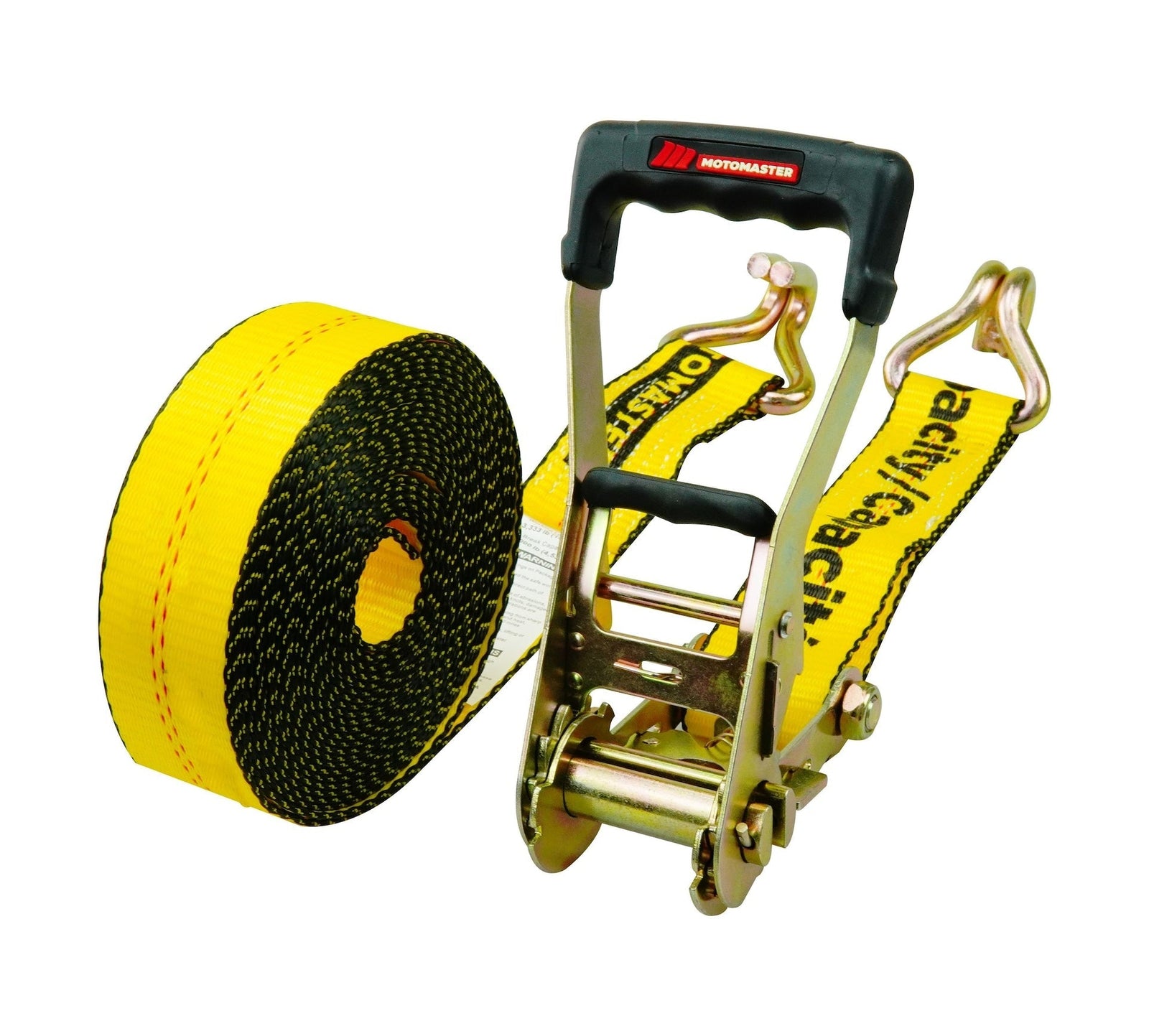10,000-lb Ratchet Tie Down Strap, Abrasion Resistant, 2-in x 27-ft S4H0 - product image 1
