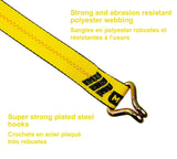 10,000-lb Ratchet Tie Down Strap, Abrasion Resistant, 2-in x 27-ft S4H0 - product image 3