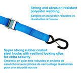 1,200-lb Motorcycle Tie Down Strap, 1 3/8-in x 12-ft X4F0 - product image 7
