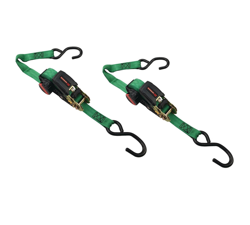 1,500-lb Rocker Ratchet Tie Down, 1-in x 15-ft, 2-pk Z7L9