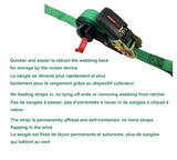1,500-lb Rocker Ratchet Tie Down, 1-in x 15-ft, 2-pk Z7L9 - product image 4