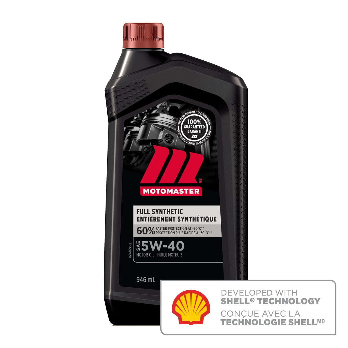 Full Synthetic 5W40 Synthetic Engine/Motor Oil, 946-mL N0E1 - product image 1