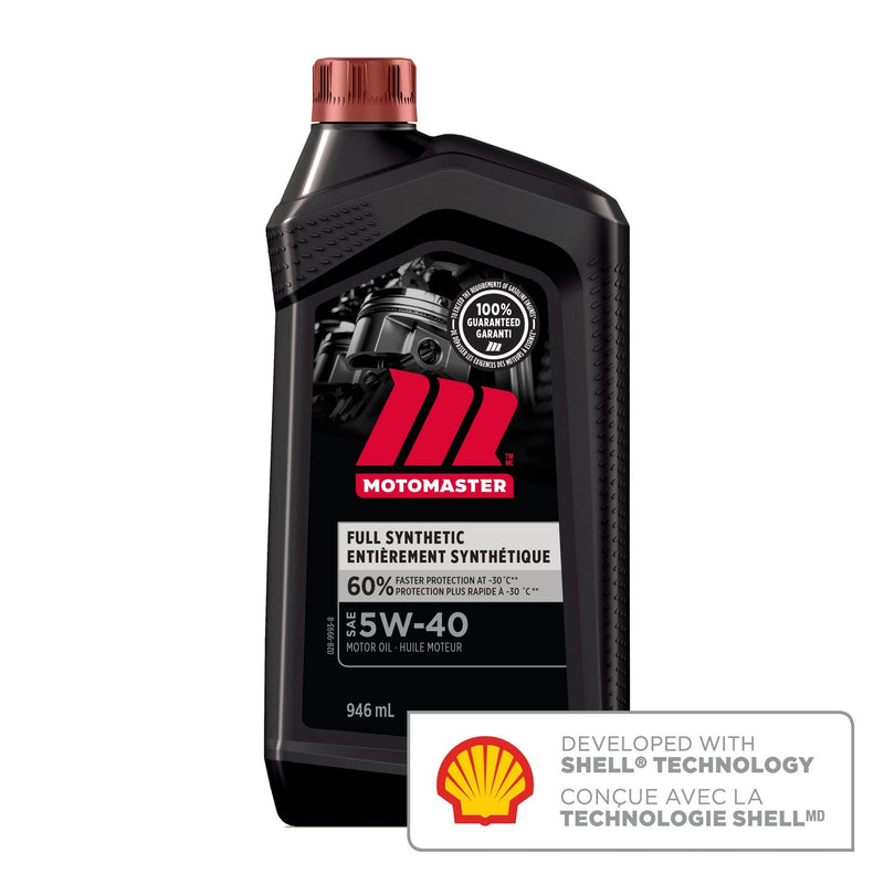 Full Synthetic 5W40 Synthetic Engine/Motor Oil, 946-mL K0M9