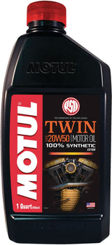 Twin Synthetic Motorcycle Motor Oil 20W50, 946-mL B9J7 - product image 1