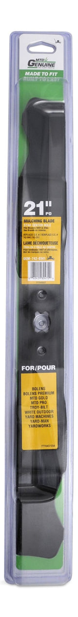 Mulch Lawn Mower Replacement Blade, 21-in A6K0 - product image 1