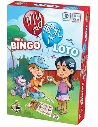 1st Mini Bingo Board Game, Bilingual, Ages 2+ C0Y2 - product image 3
