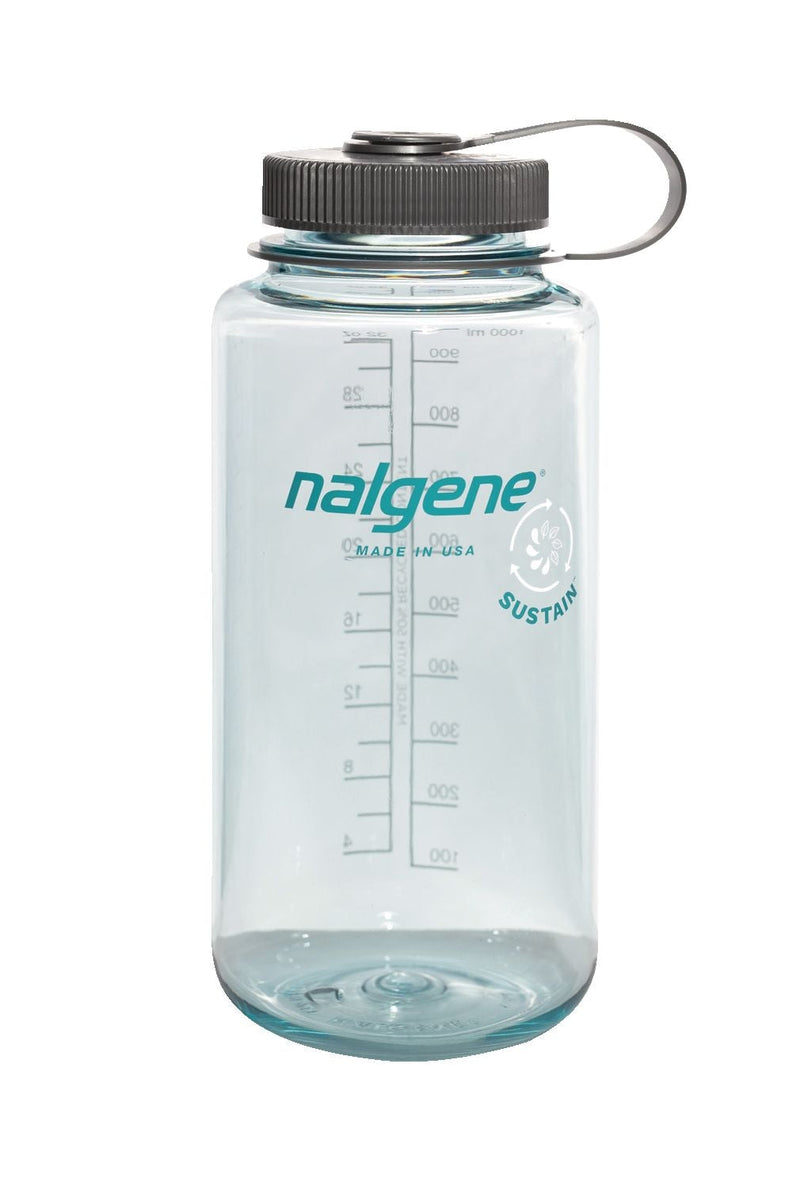 Sustain Wide Mouth Water Bottle, Seafoam, 1 L D0Z7