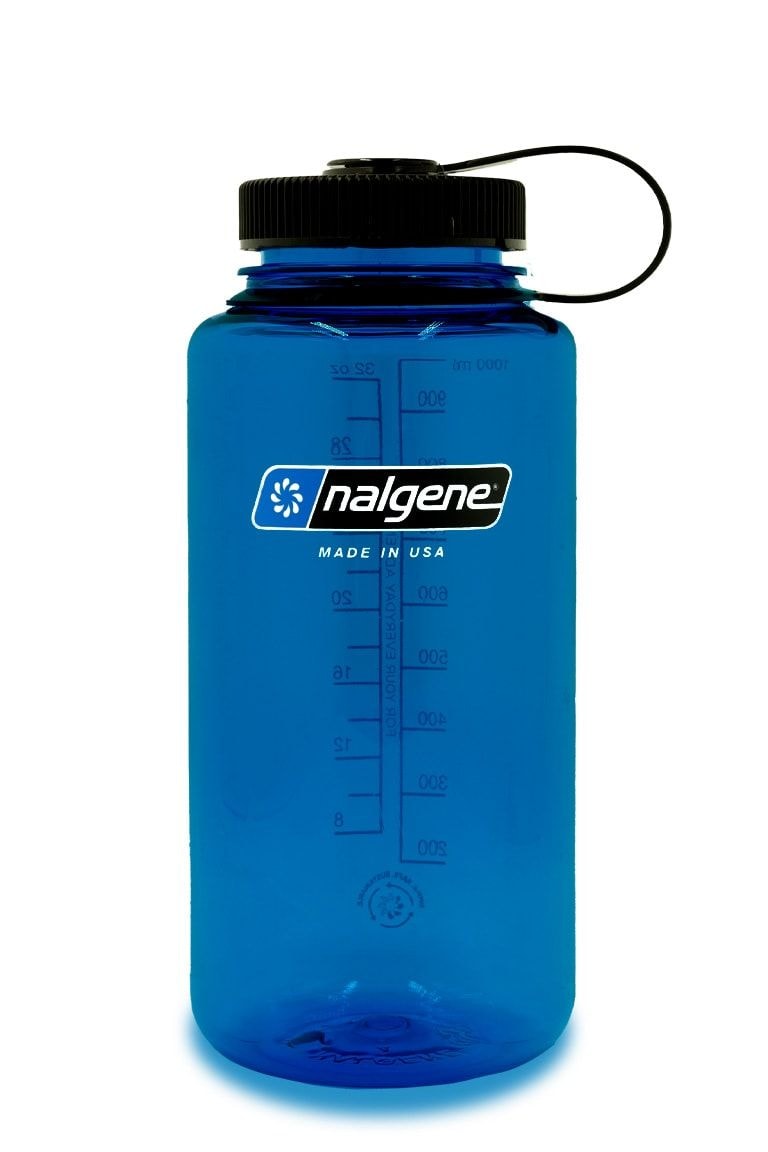 Sustain Wide Mouth Water Bottle, Slate Blue, 32-oz A7X8