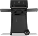 Rebel 365 2-Burner LP Gas BBQ, Matte Black B0A7 - product image 1