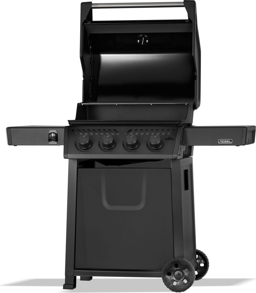 Rebel 425 4-Burner LP Gas BBQ, Matte Black D1M5 - product image 2