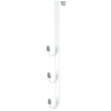 20" Over The Door Metal 3 Hook, White I8Q3 - product image 1