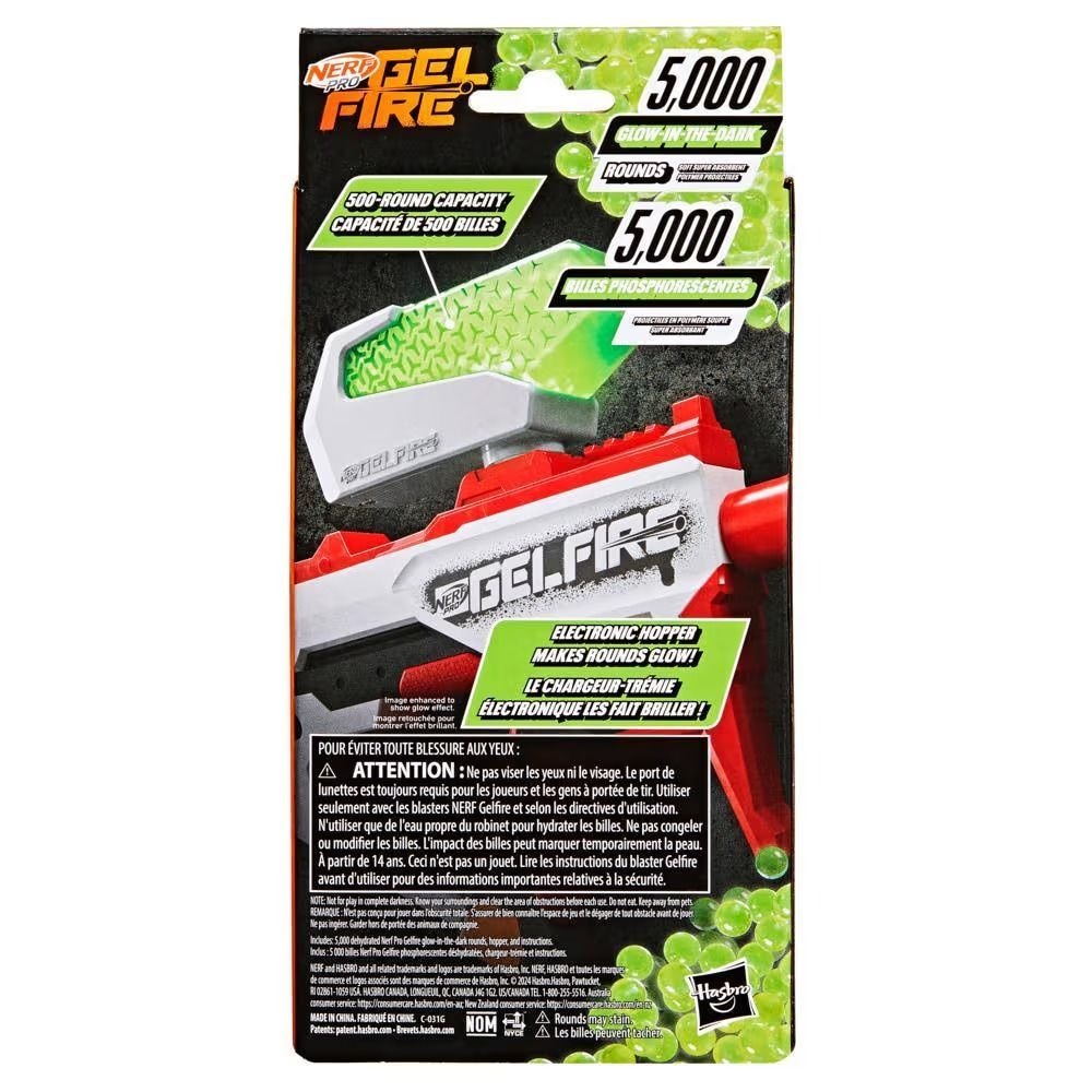Pro Gelfire Glow In The Dark Nightfall Hopper with 5000 Gelfire Rounds Q4P8 - product image 4