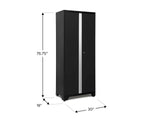 Bold Series 24-Gauge Steel RTA Storage Locker with 3 Shelves, Black, 30-in V2H7 - product image 5