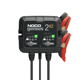 GENIUS2X2 Smart Battery Charger/Maintainer/Desulfator, 2-Bank, 4-Amp, 6V/12V Z2Q9 - product image 1