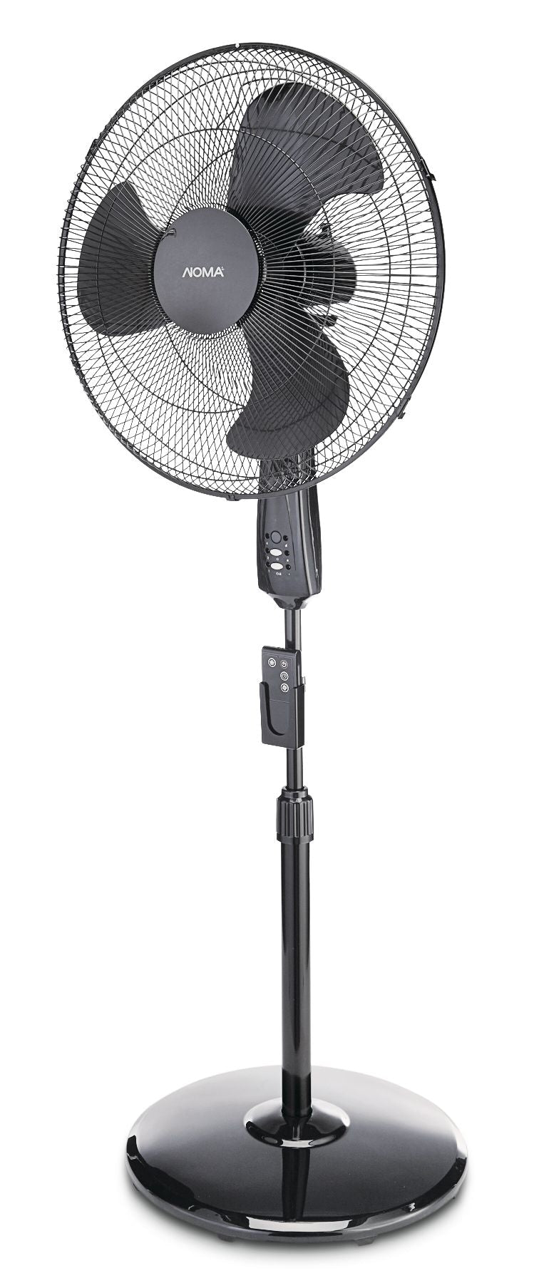 Oscillating Pedestal/Stand Fan with Remote Control, 3-Speed, Black, 18-in R2Q7 - product image 2