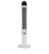 Oscillating Tower Fan, Remote Control, 3-Speed, White, 45-in A4D3 - product image 1