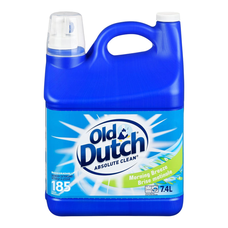 Dutch Absolute Clean Liquid Laundry Detergent, Morning Breeze Scent, 185-Load, 7.4-L Z2X2