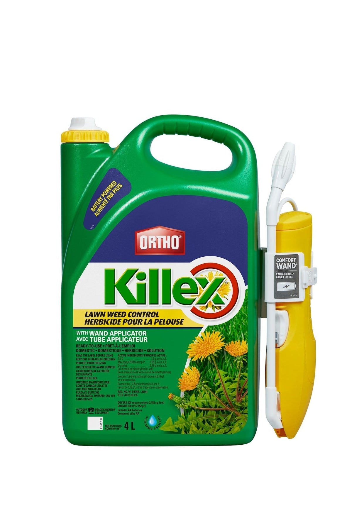 Killex Lawn Weed Control with Wand, 4-L P3A8 - product image 1