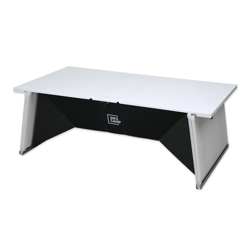 Camp Black Foldable Switch Table with Built-in Storage K4G2