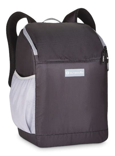 Backpack Soft Cooler, 18-Can, Black J8X2