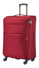 Softside Large Luggage, Wheeled, Red Y1H3 - product image 1