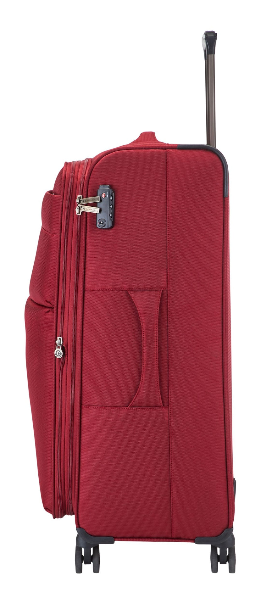 Softside Large Luggage, Wheeled, Red Y1H3 - product image 4