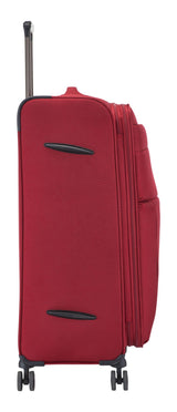 Softside Large Luggage, Wheeled, Red Y1H3 - product image 5