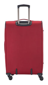 Softside Large Luggage, Wheeled, Red Y1H3 - product image 7