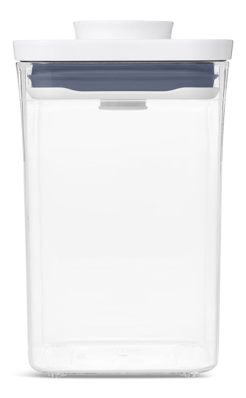 POP Square Plastic Food Storage Container, 1-L, Small, with Airtight Seal E2A2