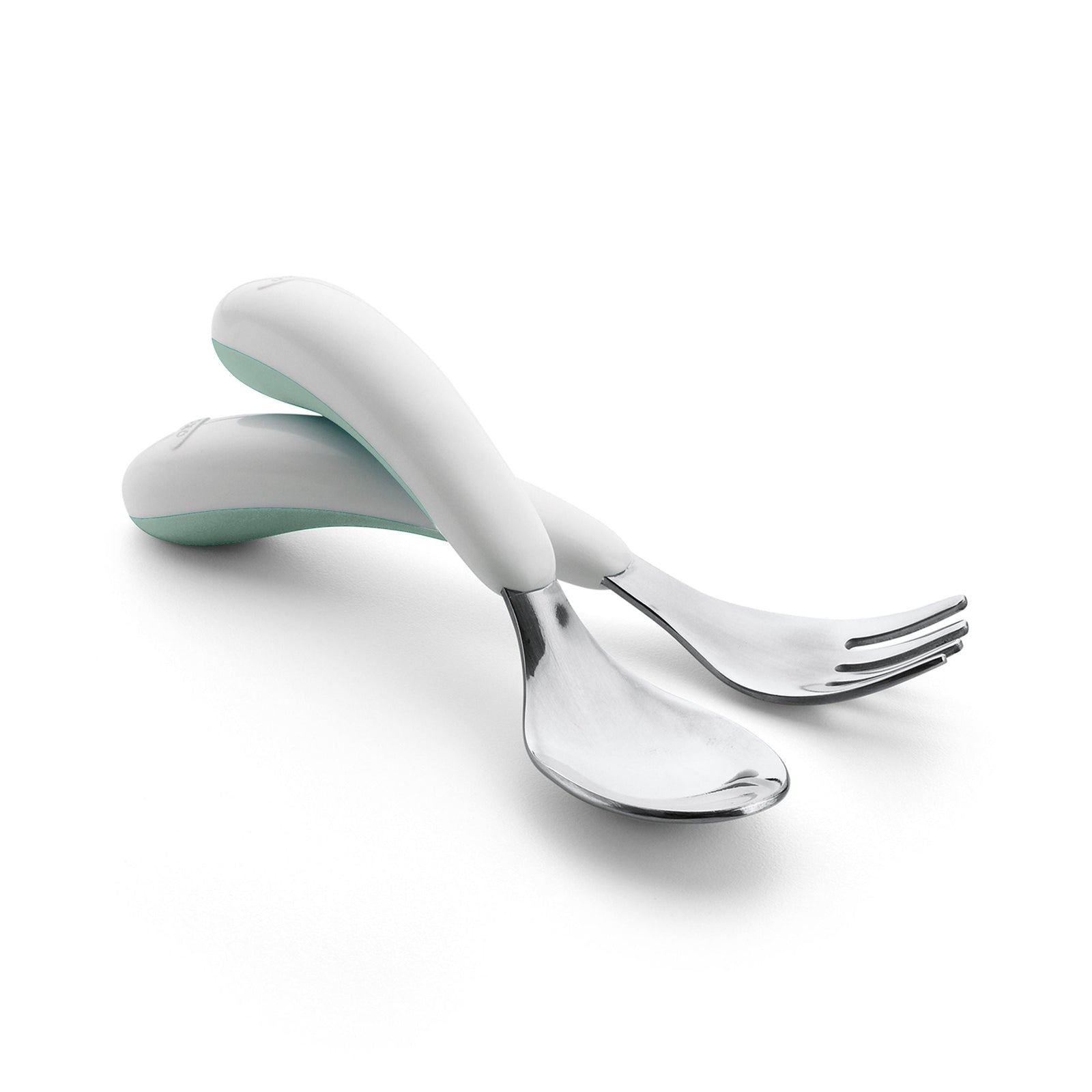 Tot On-the-Go Fork & Spoon Set, Opal C4A1 - product image 1