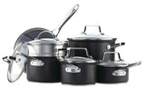 Hard Anodized Cookware Set, Non-Stick, PFOA-Free, Dishwasher & Oven Safe, 12-pc W6E8 - product image 3