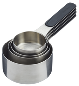 Stainless Steel Measuring Cups with Magnetic Handle, 4-pc I7O4 - product image 1