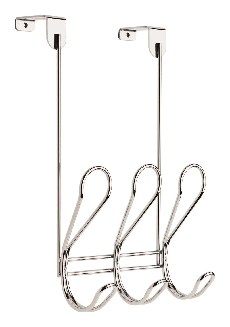 Dolen Steel 3-Hook Over the Door Rail, Assorted Colours R7U4