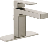 Xander Single Handle Rigid Spout Single Hole Bathroom Sink Faucet WaterSense Certified, Brushed Nickel I6T7 - product image 2