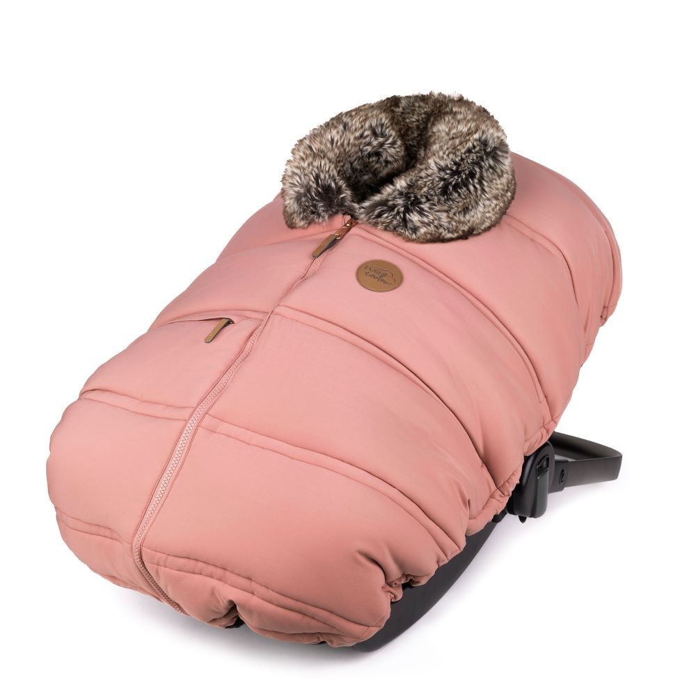 Coulou Winter Baby Car Seat Cover, Blush Q2K0 - product image 1