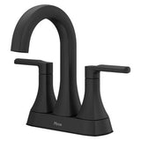 Vaneri 4-in Centreset Bath Faucet, Matte Black J9B8 - product image 1