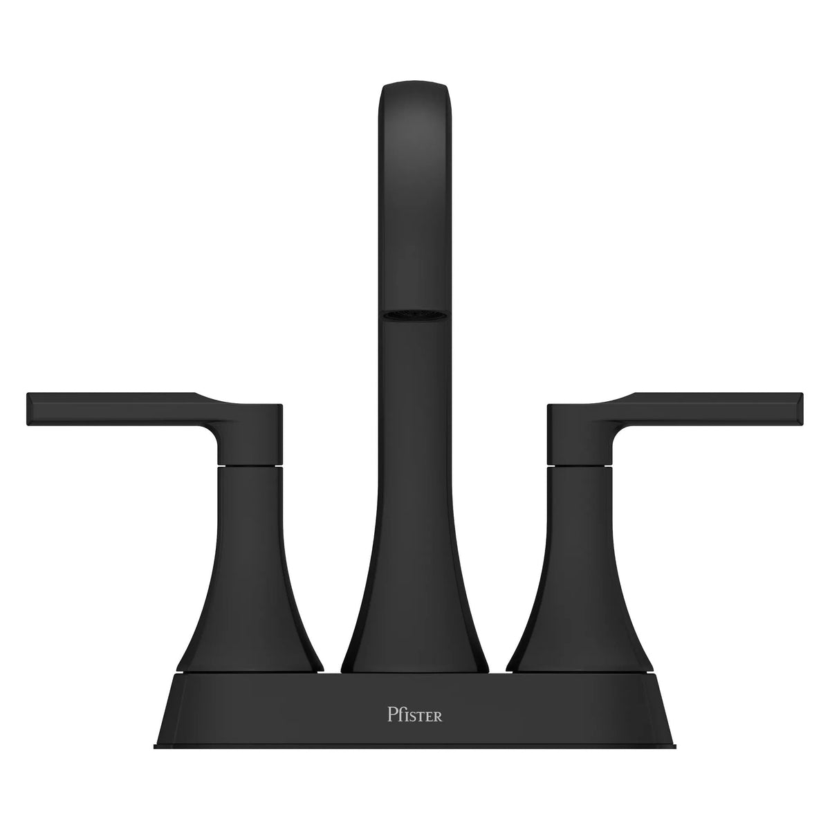 Vaneri 4-in Centreset Bath Faucet, Matte Black J9B8 - product image 2