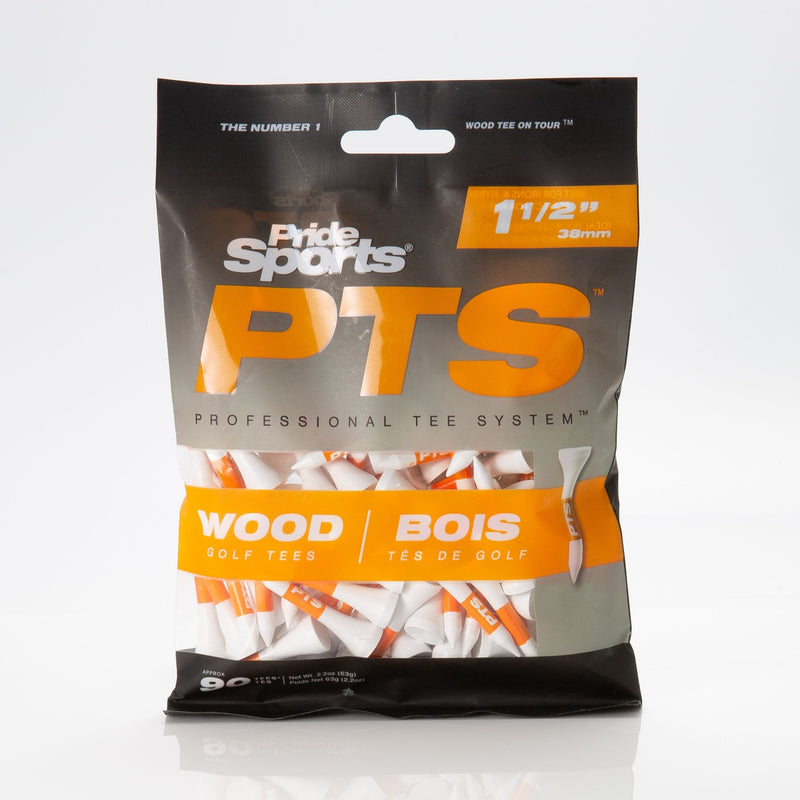 Professional Tee System ProLength Plus Wood Golf Tee, 1-1/2-in, 90-pk, White K1F6