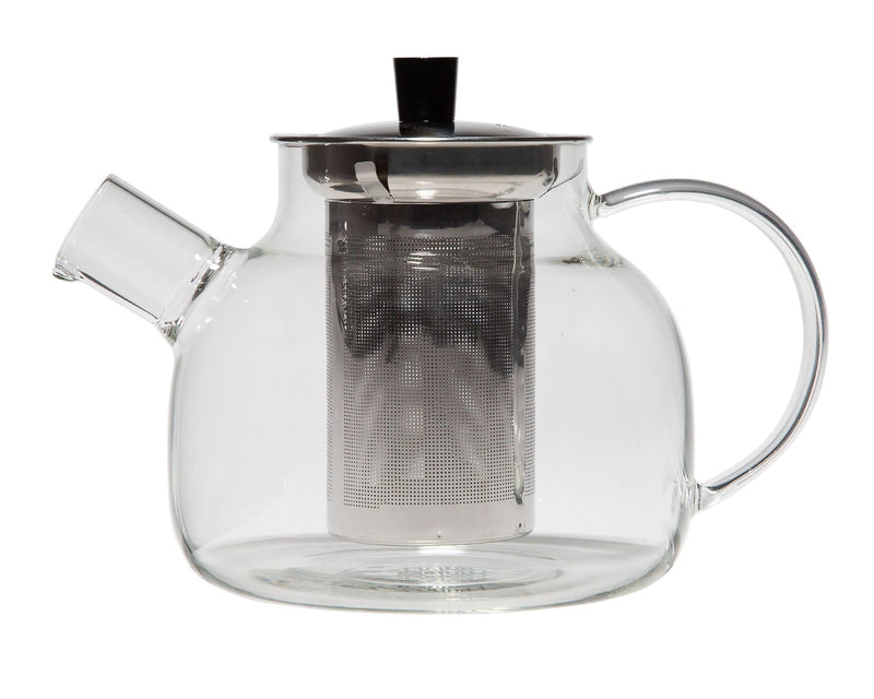 Double Wall Vacuum-Insulated Glass Teapot D0G4