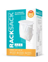 Rack Sack Expandable Kitchen Garbage Bag Holder, Fits 15-L or 21-L bags, Includes 5 bags M5B6 - product image 1